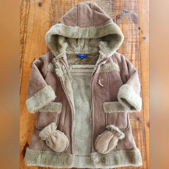 🦉CLÉMENT coat for little girls - Picture 1 of 10